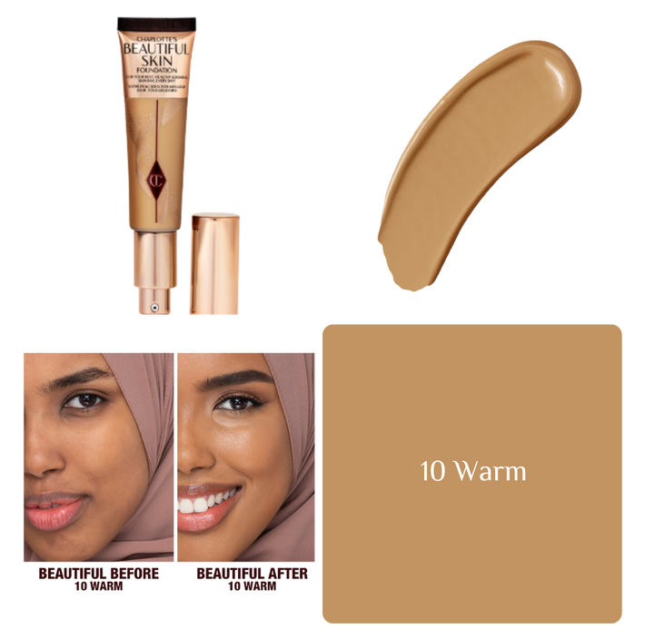 Charlotte Tilbury Beautiful Skin Foundation - 30ml | شارلوت تلبوري كريم أساس مرطب - 30مل