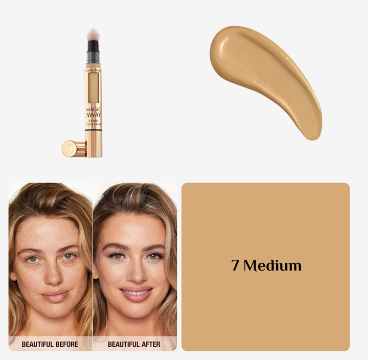 Charlotte Tilbury Magic Away Liquid Concealer - 4ml | شارلوت تلبوري كونسيلر سائل -4 مل