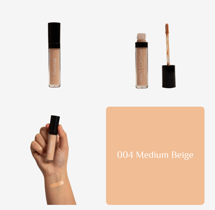 Flormar Perfect Concealer - 5ml | فلورمار كونسيلر بتغطية مثالية - 5 مل