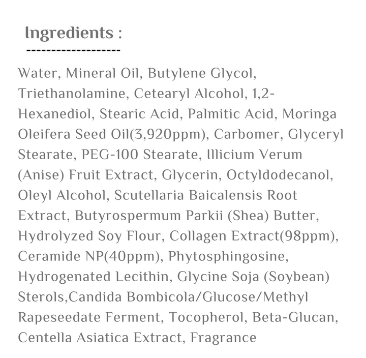heimish Moringa Ceramide Collagen Enriched Moisturizer - 120ml | هيميش مرطب غني بالكولاجين النباتي وسيراميد المورينجا - 120 مل
