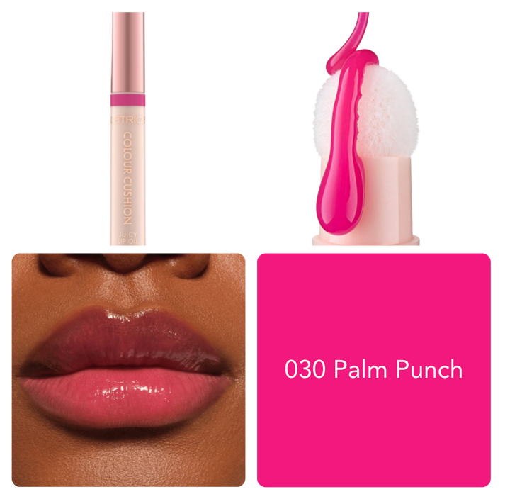 Catrice Colour Cushion Juicy Lip Oil - 1.8 ml | كاتريس زيت للشفاه -1.8غرام