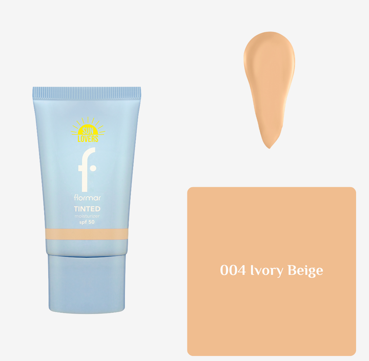 Flormar Tinted Moisturizer SPF 50 - 30ml | فلورمار مرطب ملون SPF 50 - 30مل