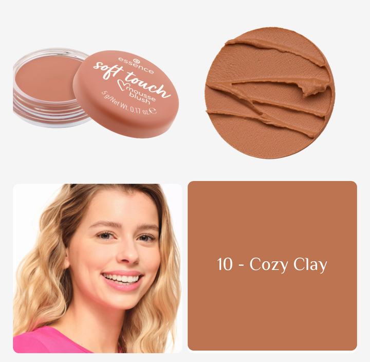 Essence Soft Touch Mousse Blush - 5g | ايسنس بلاش كريمي - 5 غرام