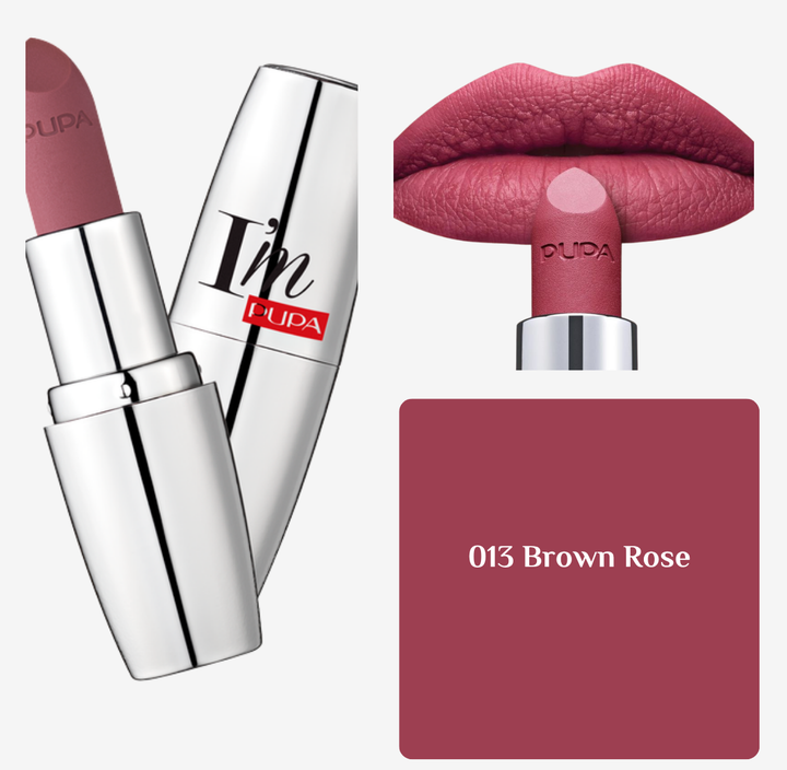 PUPA I'm Matt Pure Colour Lipstick -  3.5g | بوبا أحمر شفاه مات - 3.5 غرام