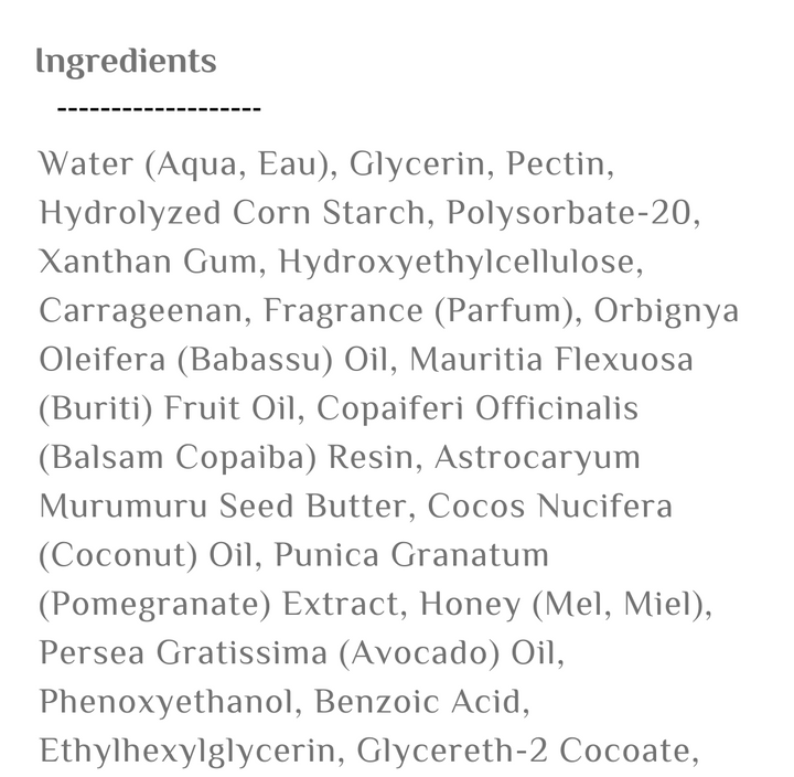 MIELLE Pomegranate & Honey Curl Smoothie - 355ml | ميلي كريم تجعيد الشعر بالعسل و الرمان - 355 مل