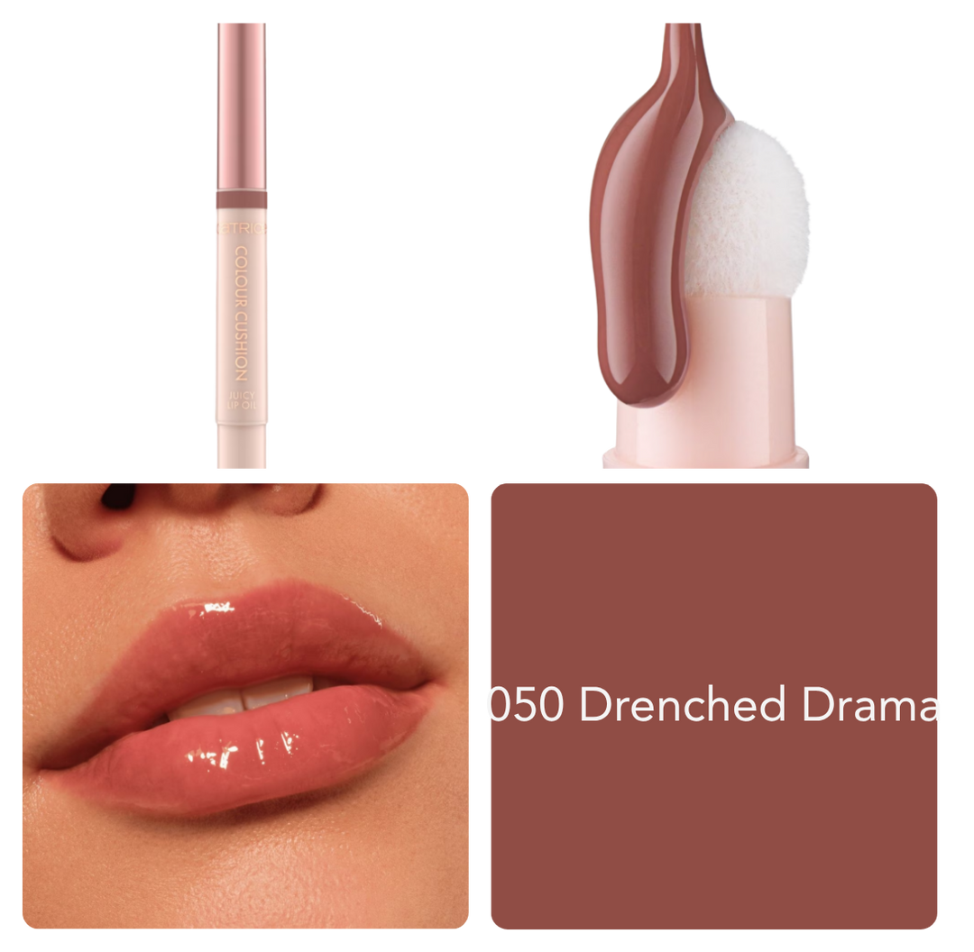 Catrice Colour Cushion Juicy Lip Oil - 1.8 ml | كاتريس زيت للشفاه -1.8غرام
