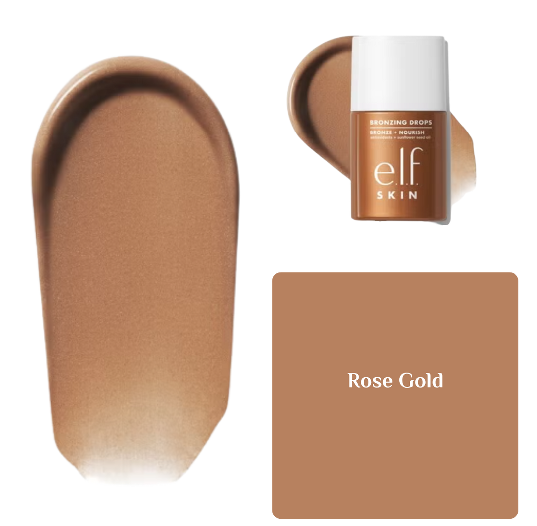 e.l.f. Skin Bronzing Drops Bronzer + Nourish - 30ml | الف سيرو مسمر و مغذي للبشرة - 30 مل
