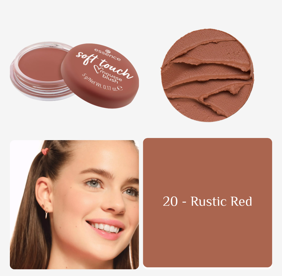 Essence Soft Touch Mousse Blush - 5g | ايسنس بلاش كريمي - 5 غرام