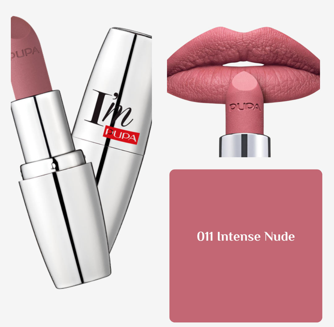 PUPA I'm Matt Pure Colour Lipstick -  3.5g | بوبا أحمر شفاه مات - 3.5 غرام