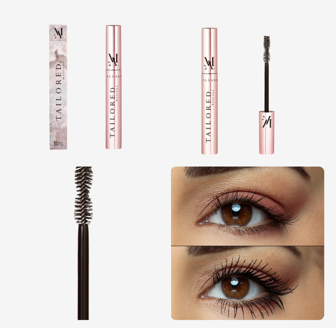Mina Al Sheikhly Black Mascara  - 8.6ml | مينا الشيخلي ماسكارا سوداء - 8.6 مل