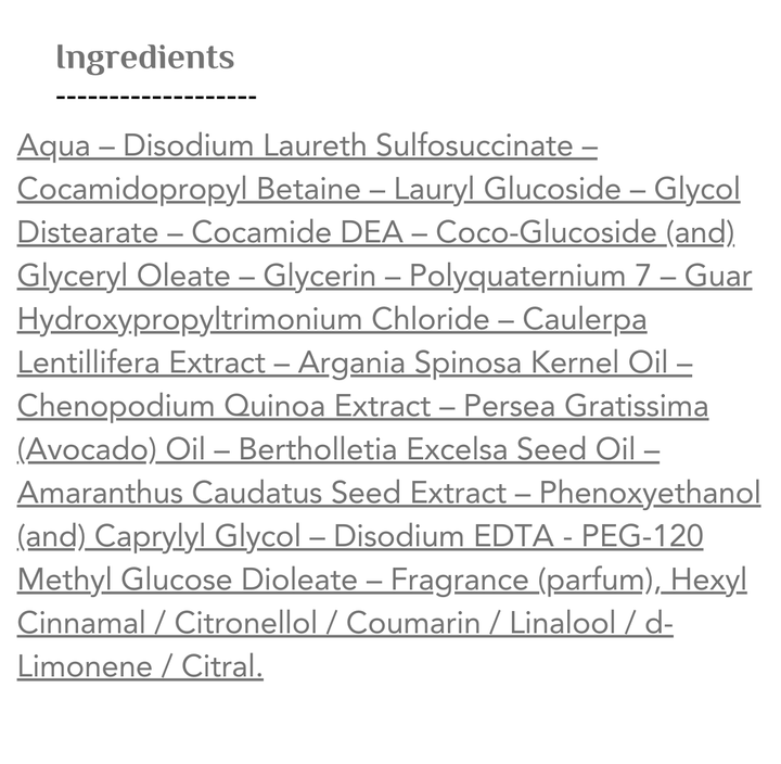 Widi Care Pérolas de Caviar - Shampoo Antirresíduos - 300ml | ويدي كير شامبو بالكافيار الأخضر - 300 مل