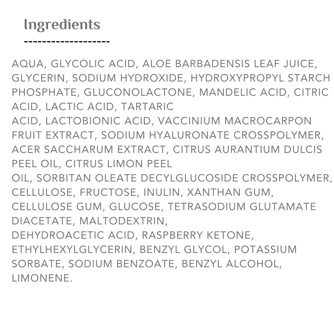 Nacomi AHA & PHA 30% - 30ml | ناكومي مقشر كيميائي AHA و PHA 30% - 30 مل