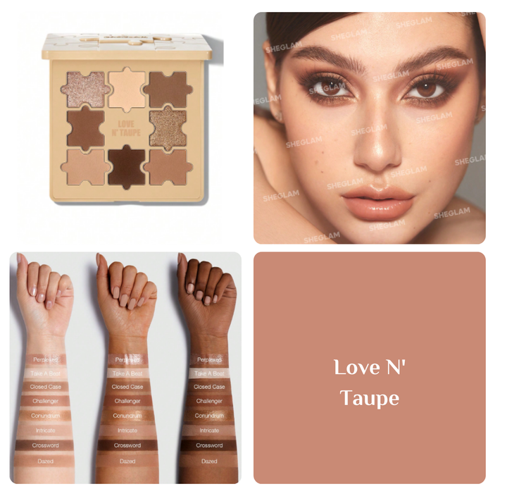 SHEGLAM Jazy Jigsaw Eyeshadow Palette - 8g | شيكلام باليت اي شادو - 8 غرام