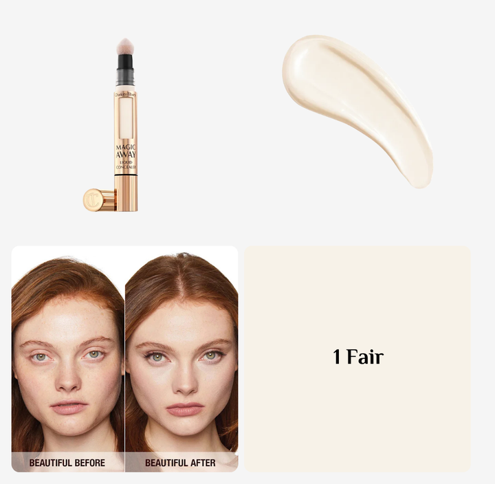 Charlotte Tilbury Magic Away Liquid Concealer - 4ml | شارلوت تلبوري كونسيلر سائل -4 مل