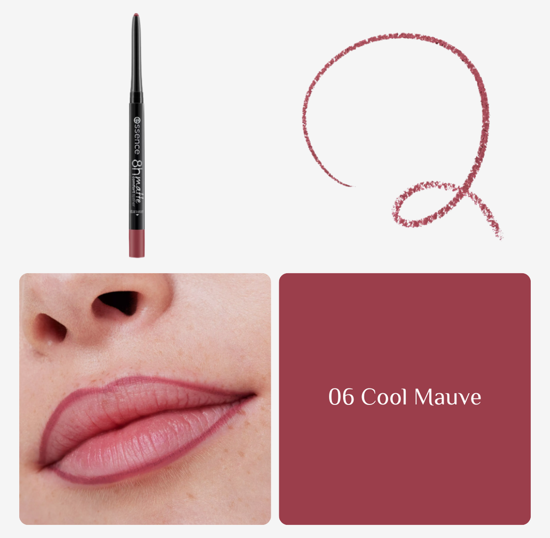 Essence 8H Matte Comfort Lipliner | ايسنس محدد شفاه مات