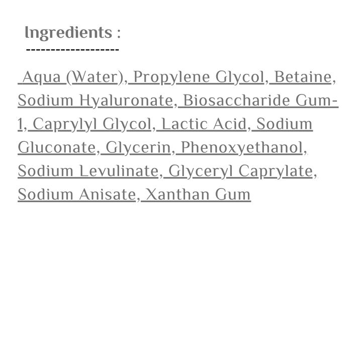 Q+A Hyaluronic Acid Face Serum - 30ml | كيو بلس ايه سيروم هيالورونيك اسيد - 30 مل