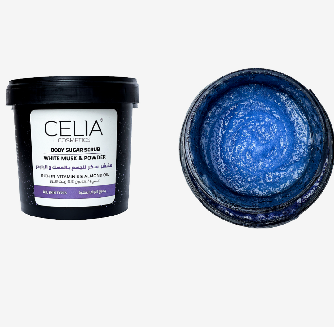 CELIA Body Sugar Scrub - 600g | سيليا مقشر زيتي للجسم - 600 غرام