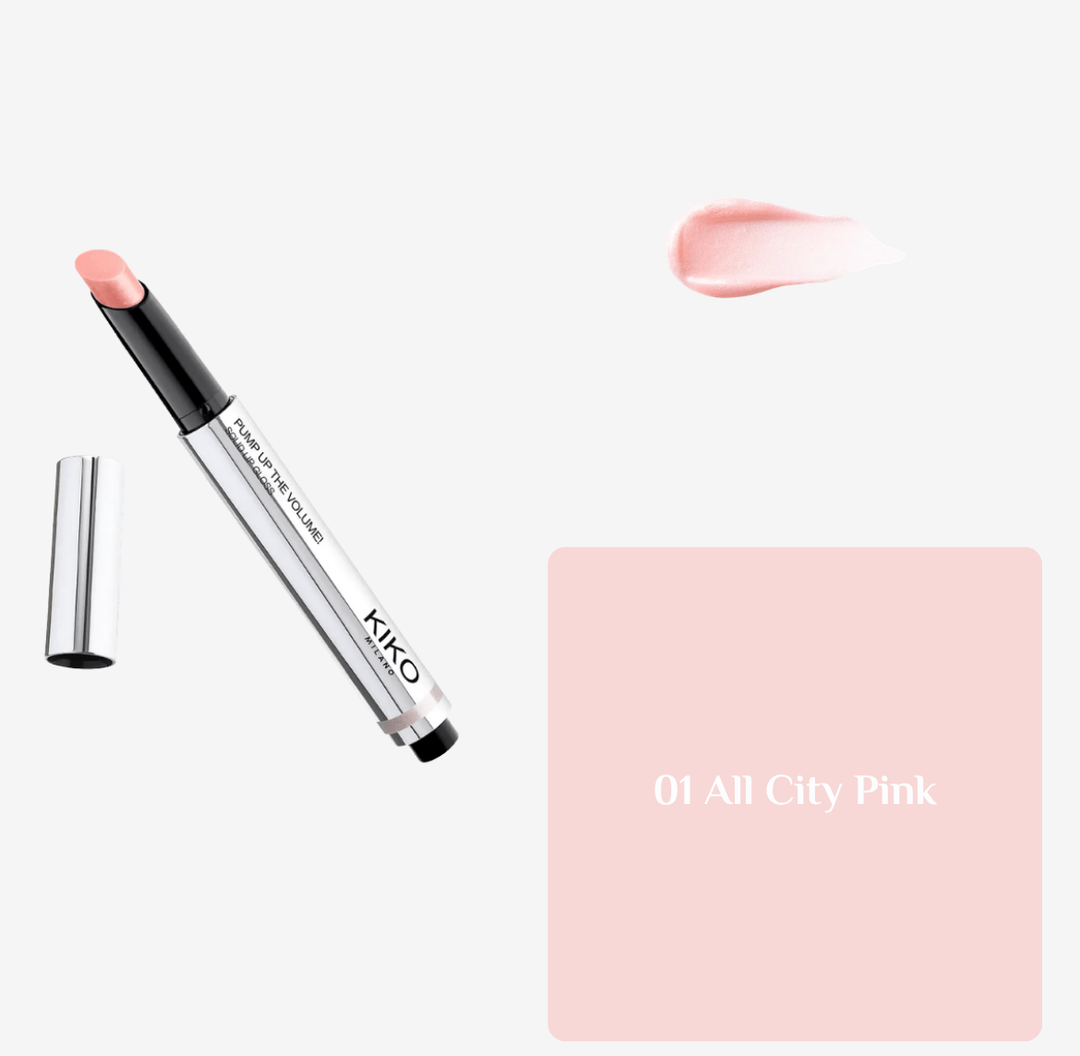 KIKO Street Heart pump up the volume solid lip gloss - 2g | كيكو قلم غلوس للشفاه - 2غ