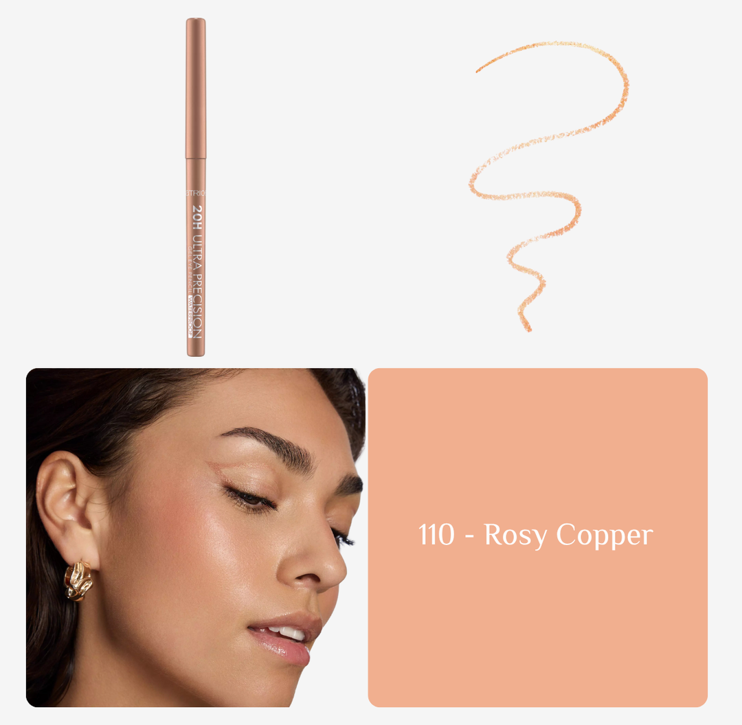 Catrice 20H Ultra Precision Eye Pencil Waterproof | كاتريس قلم كحل دقيق مقاوم للماء بثباتية لمدة 20 ساعة