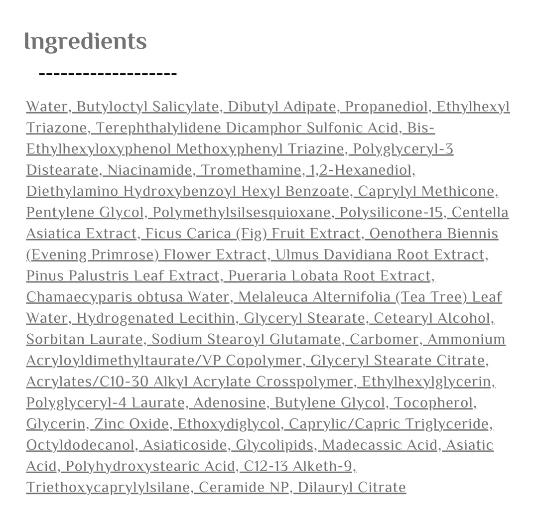 SKIN1004 Tea-Trica Soothing Sun Milk Spf50 - 50ml | سكين1004 واقي شمسي حليبي spf50 بالشاي و السيكا - 50 مل