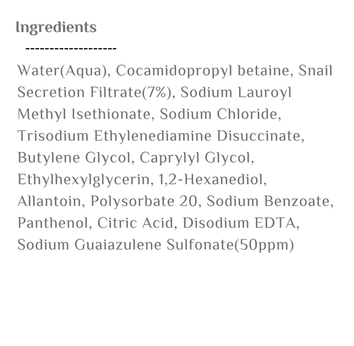 tiam Snail & Azulene Low pH Cleanser - 200ml | تيام غسول منخفض الحموضة بالحلزون و الأزولين - 200 مل