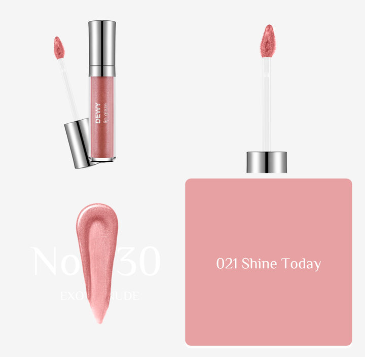 Flormar Dewy Lip Glaze Shammer - 4.5ml | فلورمار غلوس للشفاه - 4.5 مل