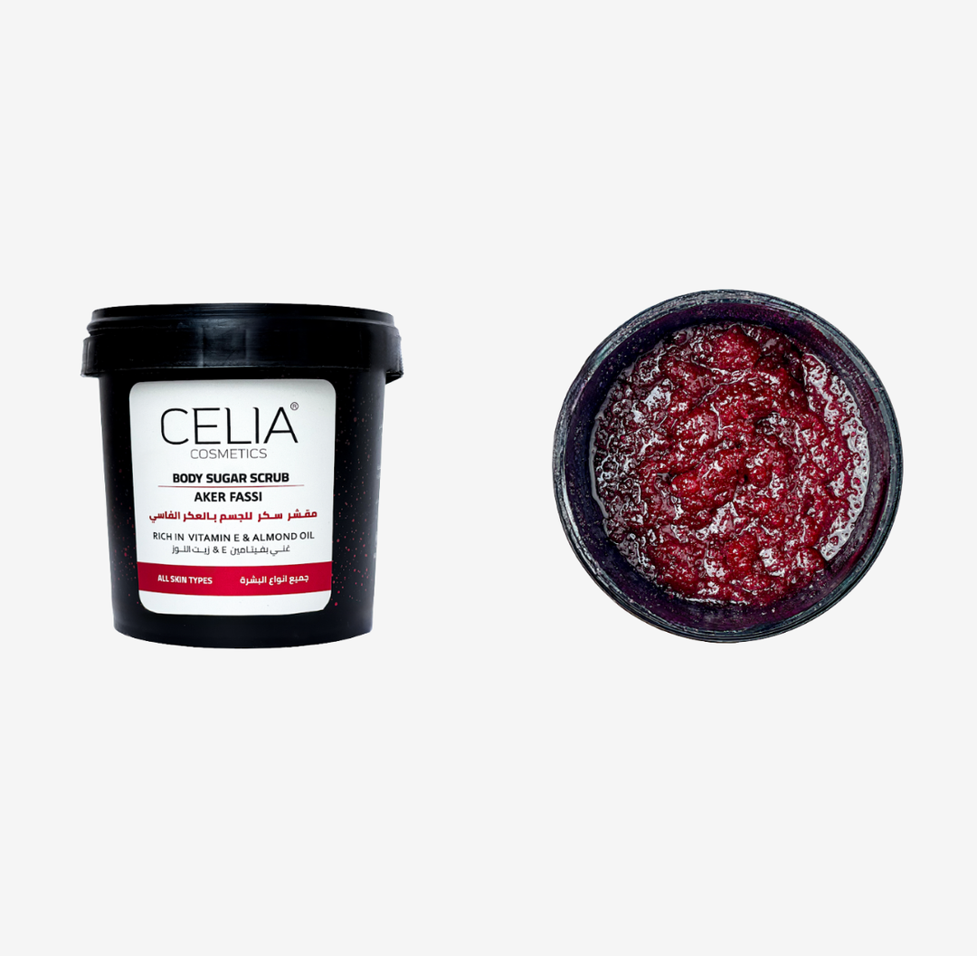 CELIA Body Sugar Scrub - 600g | سيليا مقشر زيتي للجسم - 600 غرام