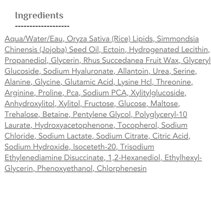 The Ordinary Rice Lipids + Ectoin Microemulsion - 120ml | ذا أورديناري سيروم لترطيب و ترميم البشرة - 120مل