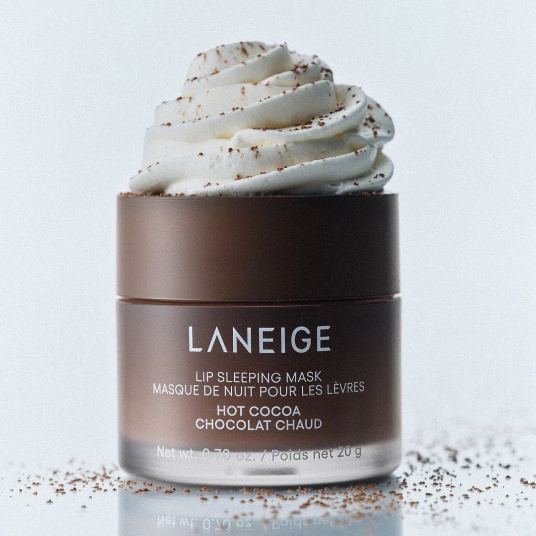 LANEIGE Lip Sleeping Mask Hot Cocoa - 20g | لانيج ماسك شفاه ليلي بنكهة الشوكولاتة الساخنة - 20غ