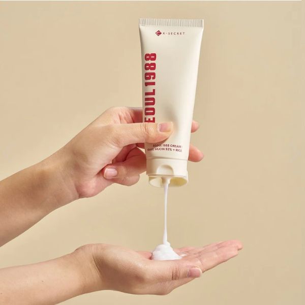 K-SECRET SEOUL 1988 Cream : Snail Mucin 93% + Rice - 100ml | كي سيكريت كريم سيول 1988 - 100مل #3