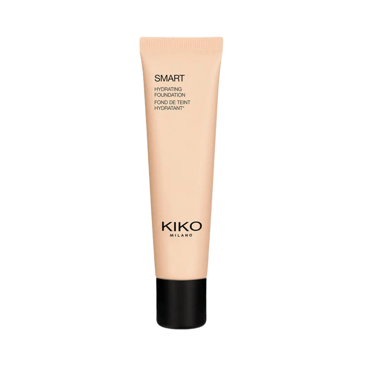 KIKO Milano liquid foundation tube, medium coverage moisturizing formula, 30 ml, multiple shades available