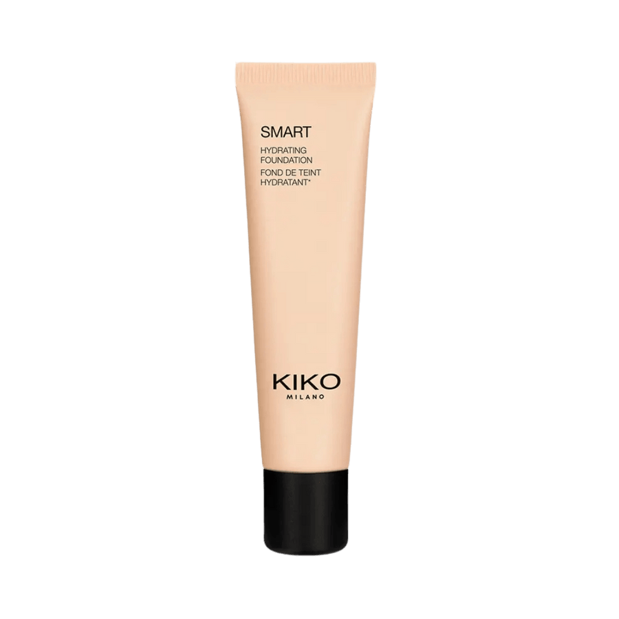 KIKO Milano liquid foundation tube, medium coverage moisturizing formula, 30 ml, multiple shades available