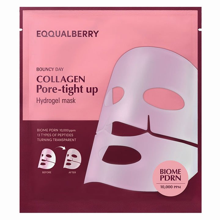 EQQUALBERRY Collagen Pore-Tight Up Hydrogel Mask - 30g | 30 غ #3