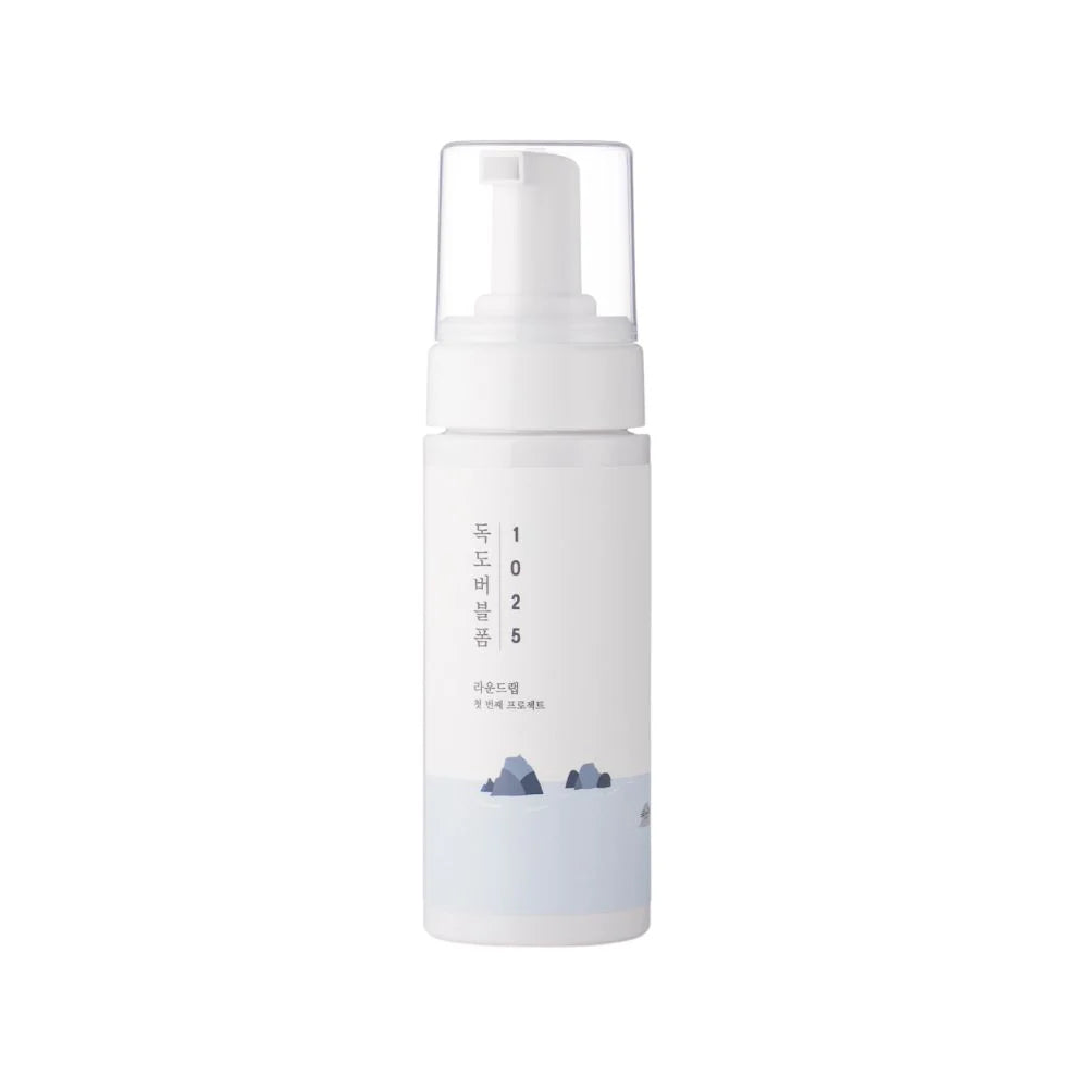 Round Lab - 1025 Dokdo Bubble Foam - Facial Cleansing Foam - 150ml | 1025 رغوة تنظيف - 150مل