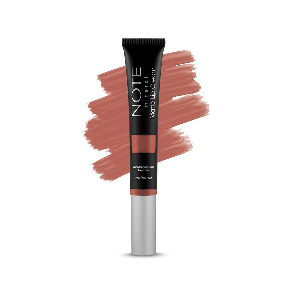 Note Mineral Matte Lip cream - 12ml | نوت أحمر شفاه مات - 12 مل