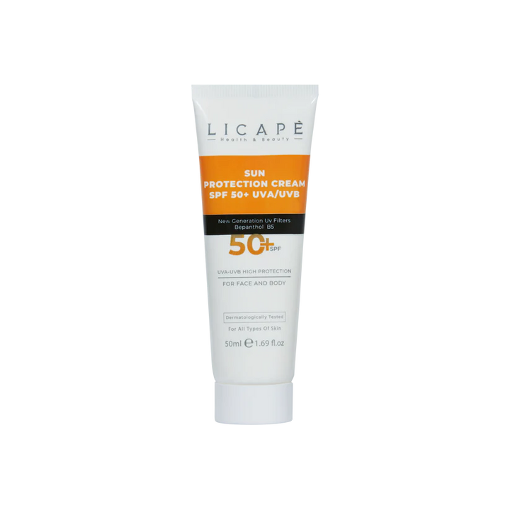 Licape Sun Protection Cream Spf 50+ UVB - 50ml |  ليكابيه كريم واقي من الشمس SPF 50+ - 50مل