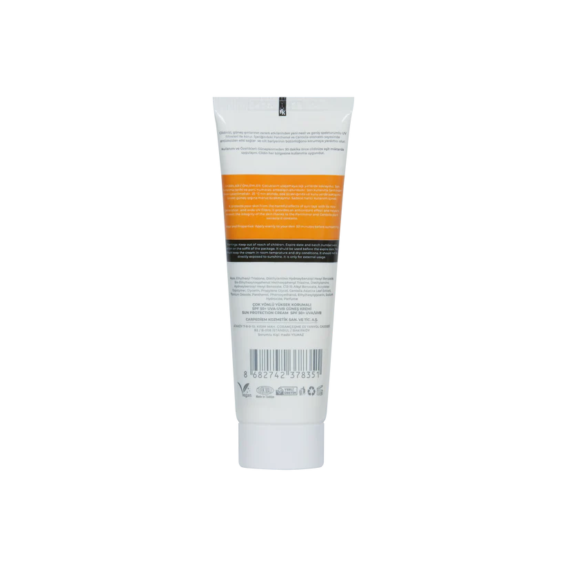 Licape Sun Protection Cream Spf 50+ UVB - 50ml |  ليكابيه كريم واقي من الشمس SPF 50+ - 50مل