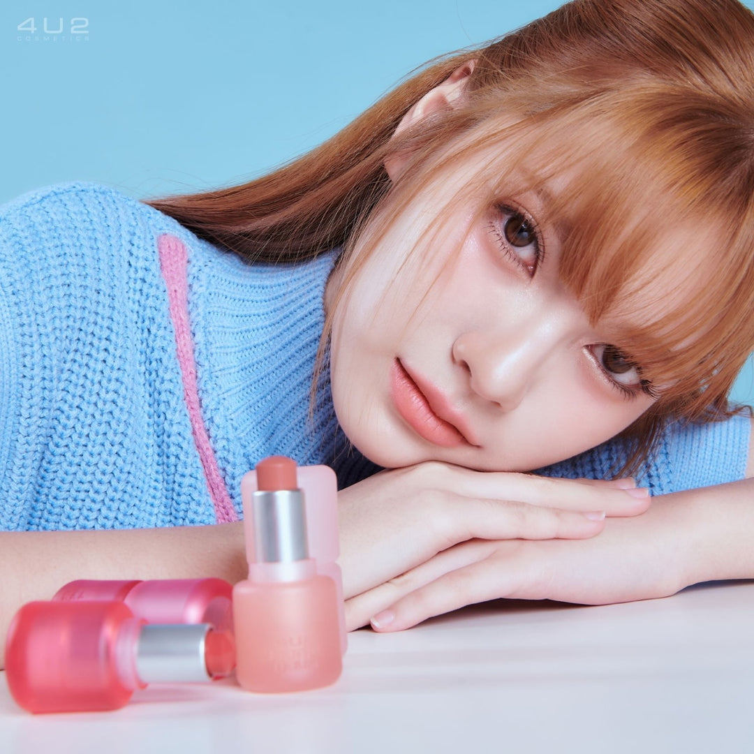 4U2 MATTE BALM LIPSTICK| فور يو تو احمر شفاه