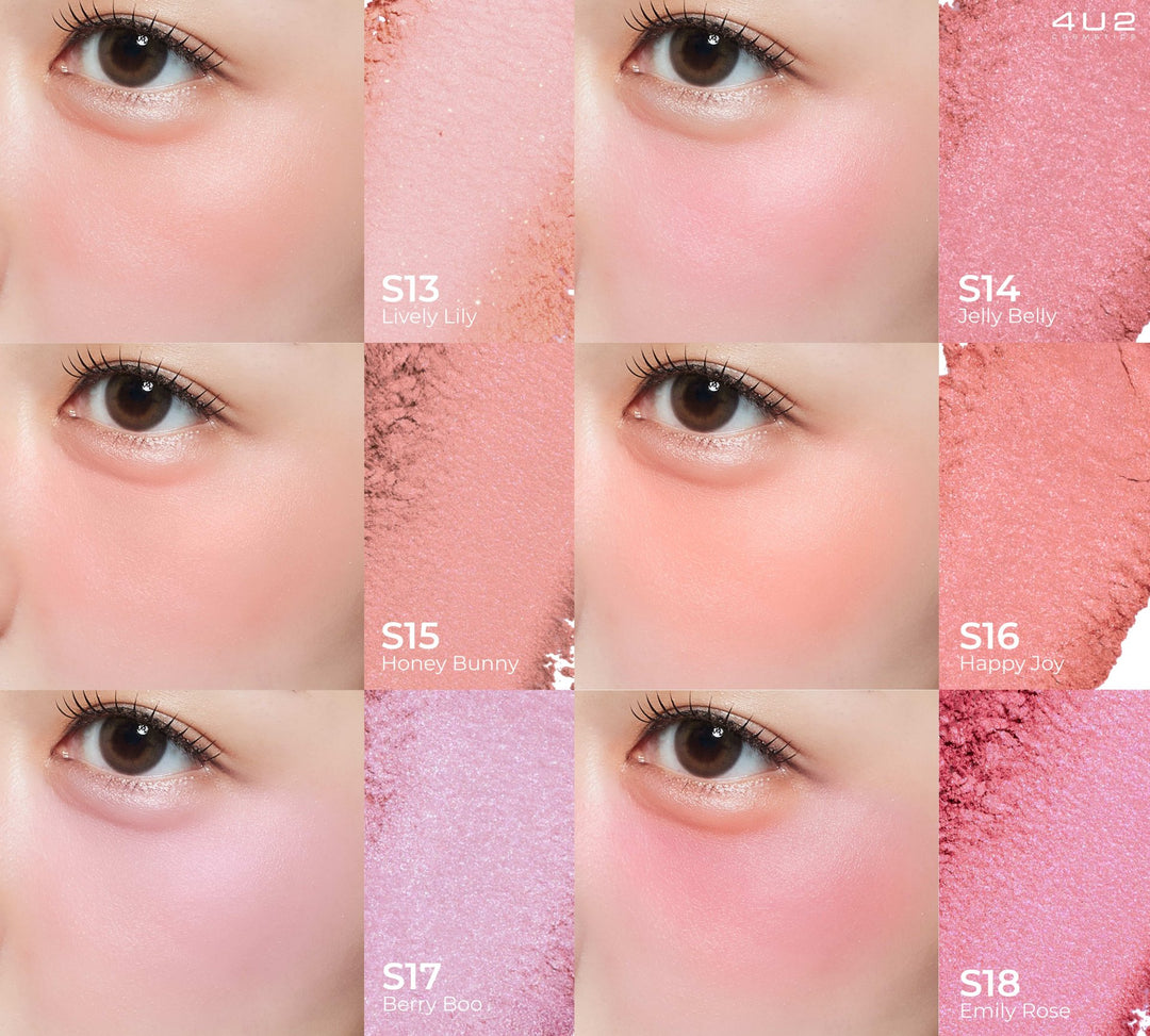 4U2 Shimmer Blush - 3.1g | فور يو تو سكين بلاش لامع - 3.1غ