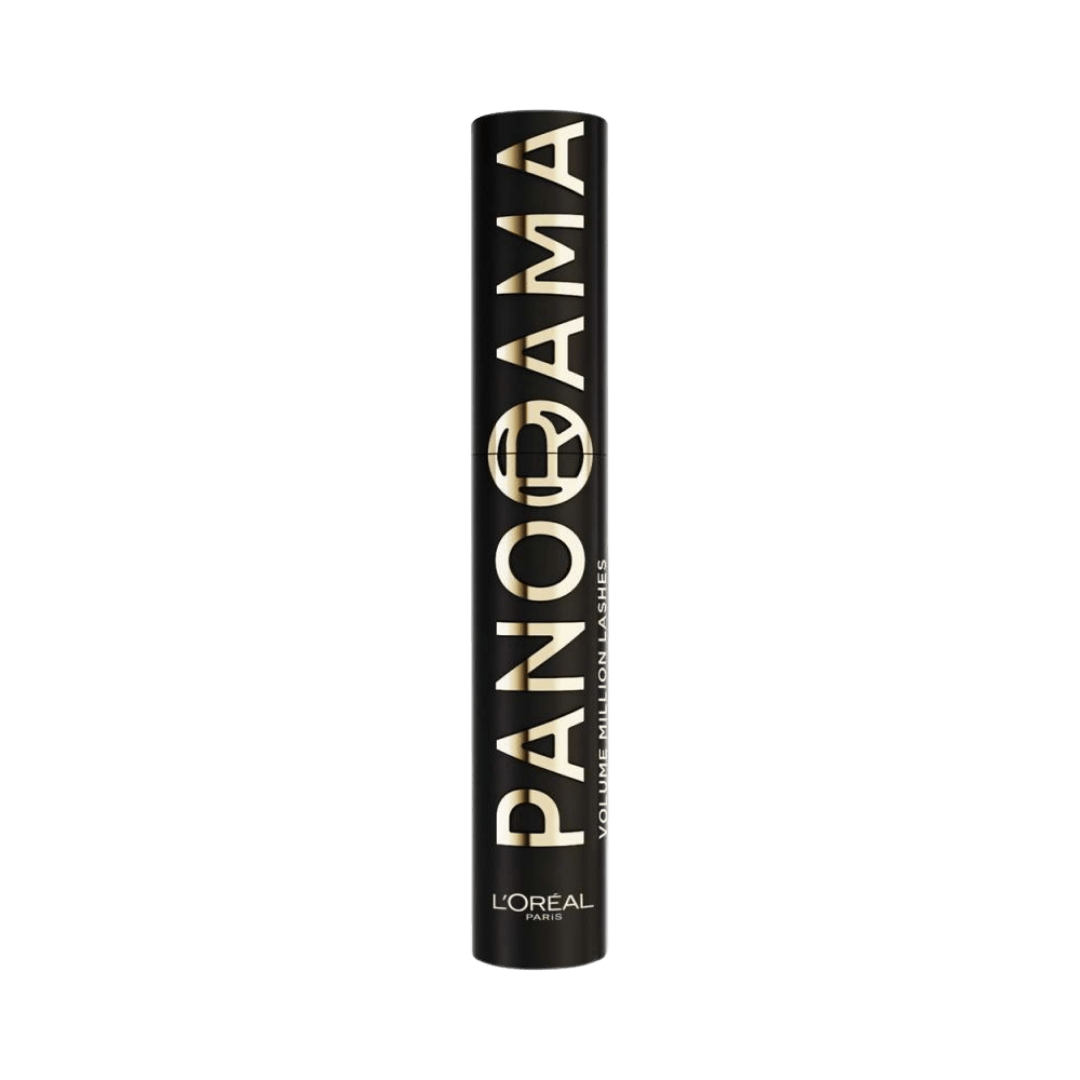 L'Oréal Paris Panorama mascara black tube volume million lashes all night black packaging slim cylindrical design