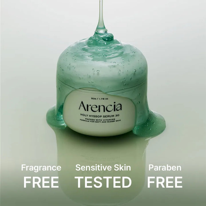 Arencia Holy Hyssop Serum - 50g | ارنيسيا سيروم هلامي  يحتوي على مستخلص الهيبوب الفرنسي - 50 غرام