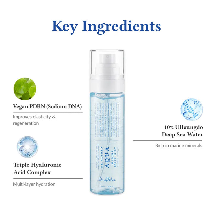 Dr. Althea Aqua Marine Jelly Mist - 100ml | دكتور الثيا بخاخ جل مرطب للوجه - 100 مل