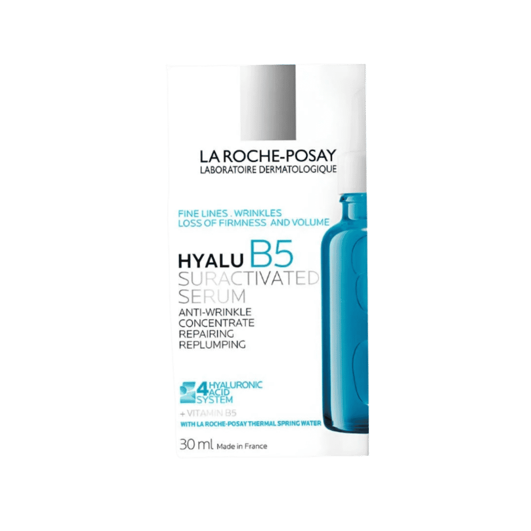 La Roche-Posay Hyalu B5 Suractivated Serum 30ml hydrating face serum bottle packaging.