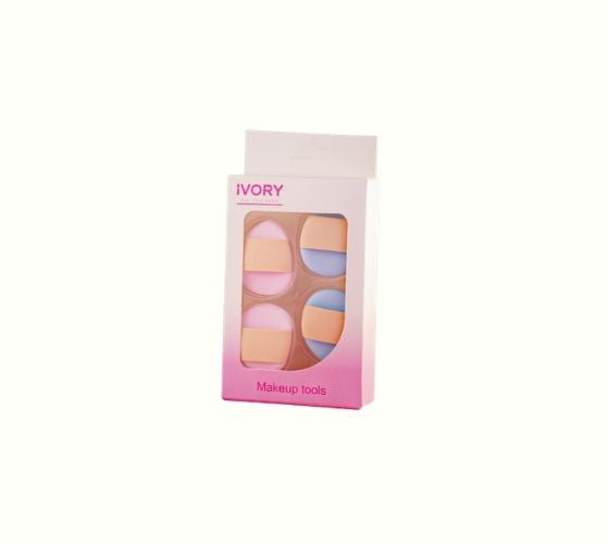 IVORY Concealer Sponge - 4psc | ايفوري أدوات مكياج - 4 قطع