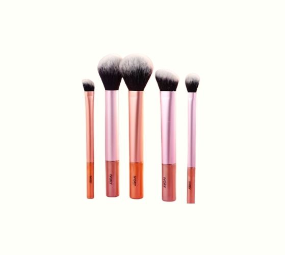 IVORY Makeup Brush Set - 5pcs | ايفوري مجموعة فرش مكياج - 5 قطع