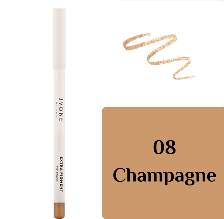 Jvone Milano Extra Pigment Eye Pencil - 1,2g | جيفوني ميلانو قلم تحديد العيون - 1.2 غ