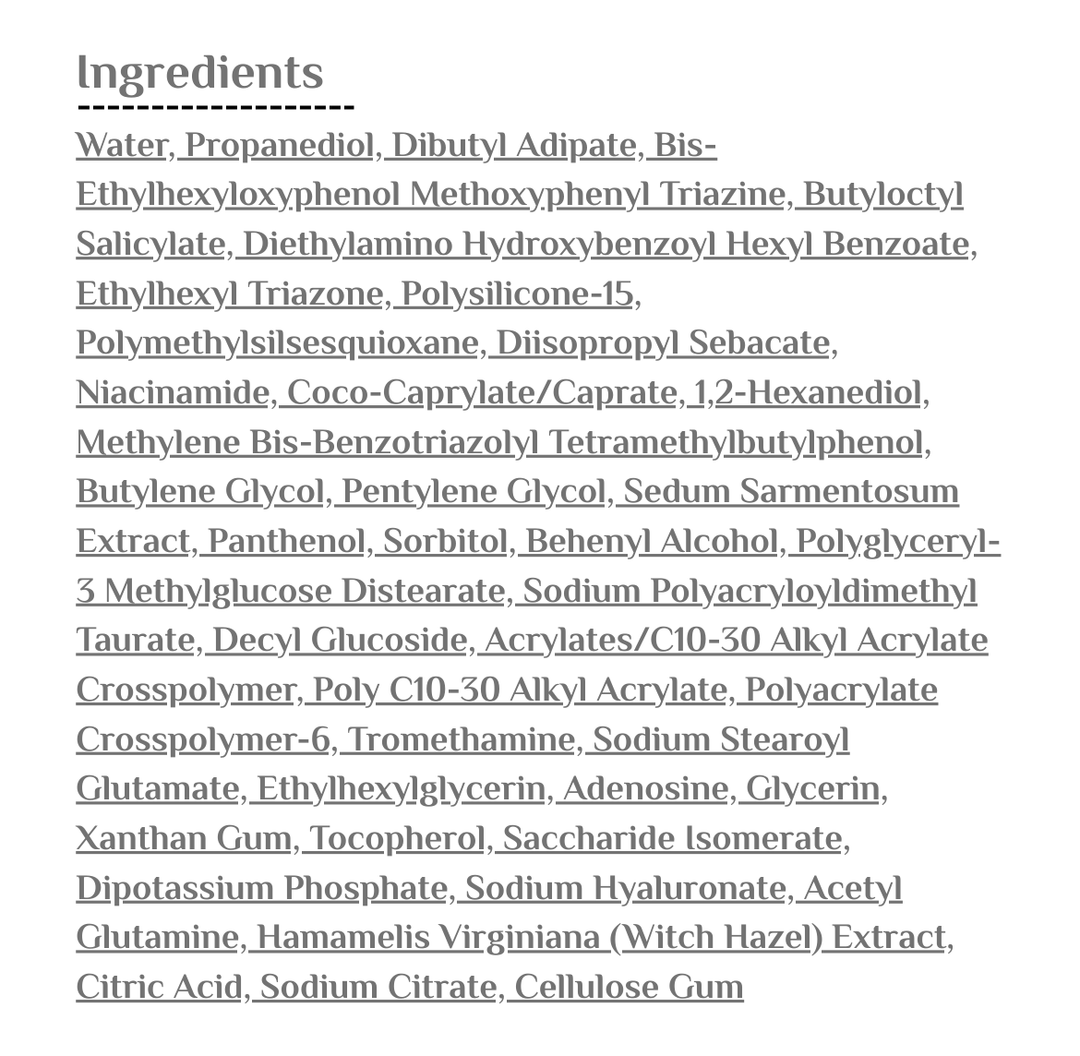 Abib Sedum Hyaluron Sunscreen Watery Tube SPF50+ PA++++ – 50ml |  أبـيب كريم واقي الشمس – أنبوب مائي سدوم هيالورون  SPF50+ PA++++ – 50 مل