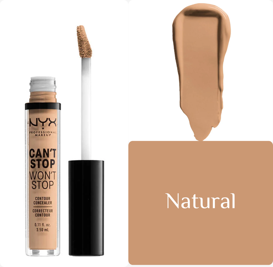 NYX Ladies Can't Stop Won't Stop Contour Concealer - 3.50ml | ان واي اكس كونسيلر تحديد الوجه - 3.5 مل