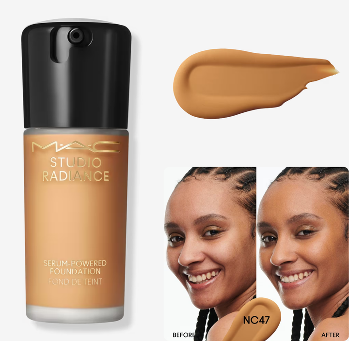 Mac Studio Radiance Serum-Powered Foundation - 30ml |ماك كريم أساس ستوديو راديانس مع سيروم – ٣٠ مل
