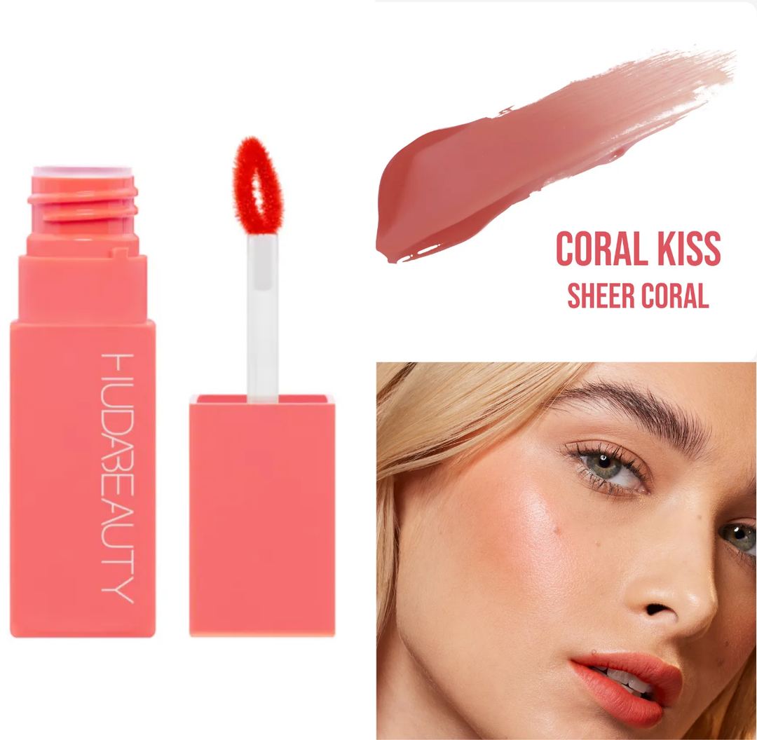 Huda Beauty Lip Blush Creamy Lip and Cheek Stain - 6ml | هدى بيوتي ليب بلاش – تينت كريمي للشفاه والخدود – 6 مل